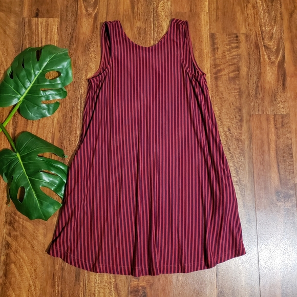 RVCA Temped Striped Knit Swing Dress - Picture 2 of 8